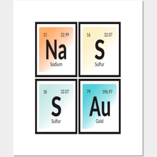 Nassau Table of Elements Posters and Art